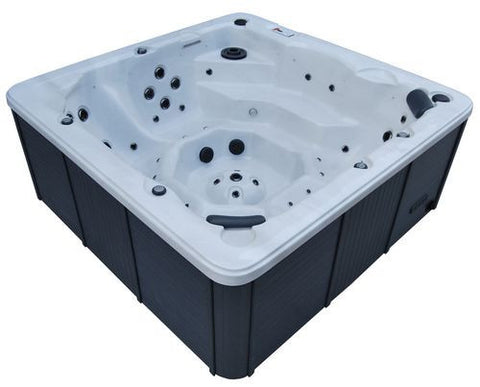 Victoria 44-Jet 7-Person Hot Tub with LED Lighting and Bluetooth Audio