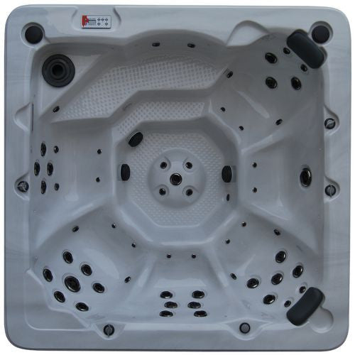 Victoria 44-Jet 7-Person Hot Tub with LED Lighting and Bluetooth Audio