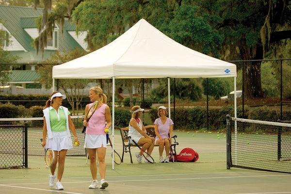 ShelterLogic Pro Series - 10 ft. x 10 ft. Straight Leg /Truss Top w/ Wheeled storage bag