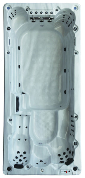 St Lawrence 16ft 15-Person 72 Jet Swim Spa with LED Lighting and Bluetooth Audio