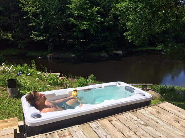 Yukon Plug & Play 2-Person 16-Jet Hot Tub with LED Lighting and Bluetooth Audio