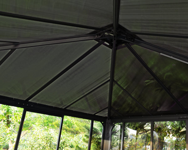 Canopia by Palram Ledro Enclosed Garden Gazebo / Hot Tub Enclosure Solarium