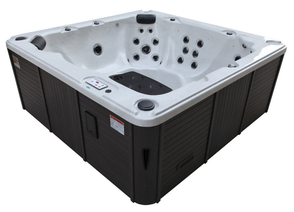 Victoria 44-Jet 7-Person Hot Tub with LED Lighting and Bluetooth Audio