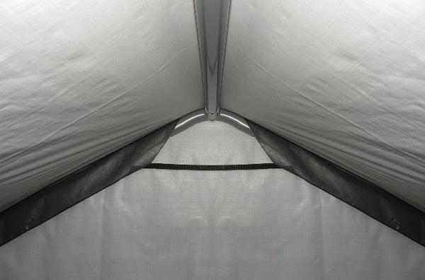 ShelterLogic Shed-in-a-Box 12' x 12' x 8'  Peak Style Grey Storage Shed