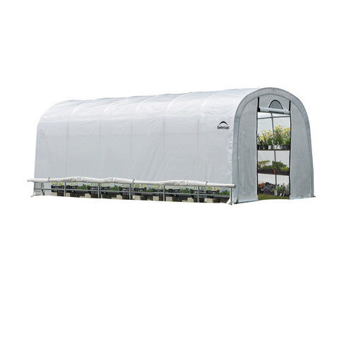 ShelterLogic Grow-IT Heavy Duty Round Greenhouse 12 ft. x 24 ft. x 8 ft.