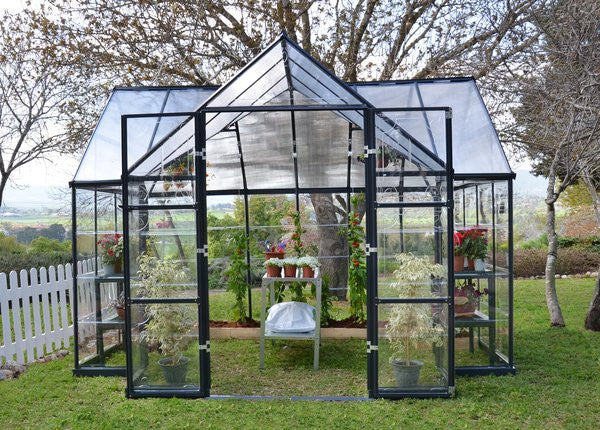 Canopia by Palram 12' x 10' Garden Chalet Greenhouse